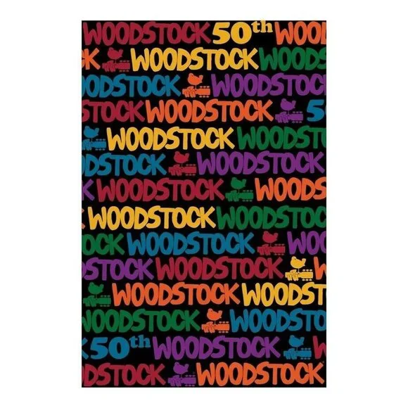 New Colorful Woodstock Music Festival Gift Tapestry 60x90 50th Anniversary Large - Picture 1 of 2
